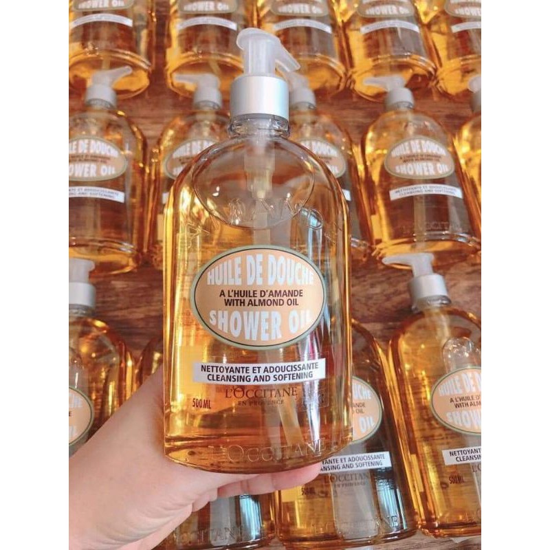 SỮA TẮM LOCCITANE HẠNH NHÂN ALMOND SHOWER OIL 500ML