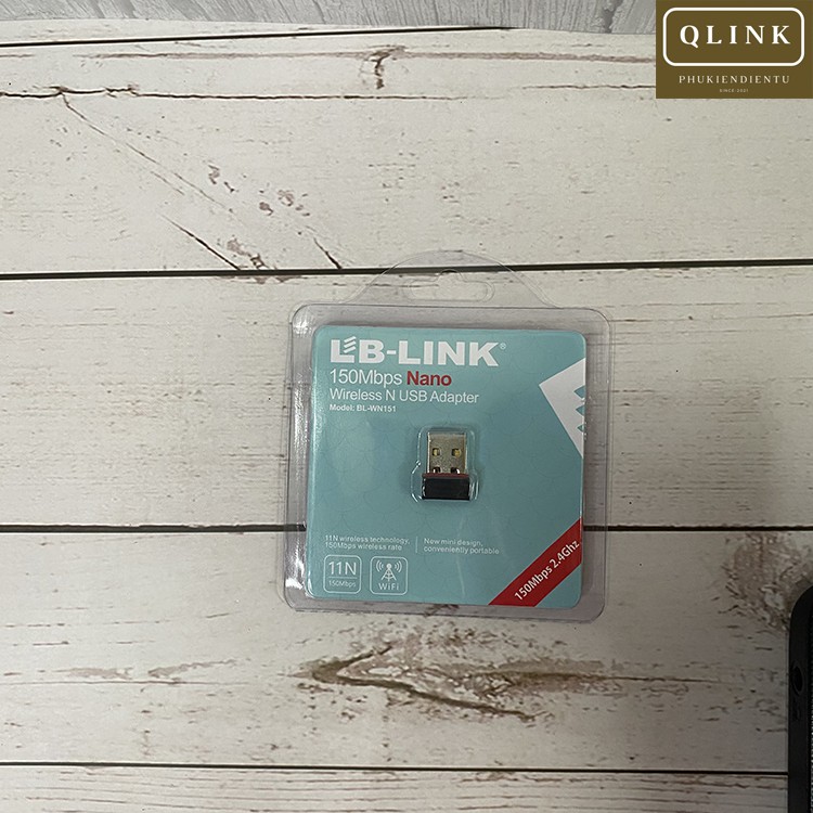 USB wifi thu wifi LB LINK cho máy tính bàn thu sóng wifi cho pc LUVIBA WN151 | BigBuy360 - bigbuy360.vn