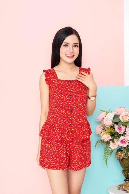 Bộ lanh nhung quần đùi | BigBuy360 - bigbuy360.vn