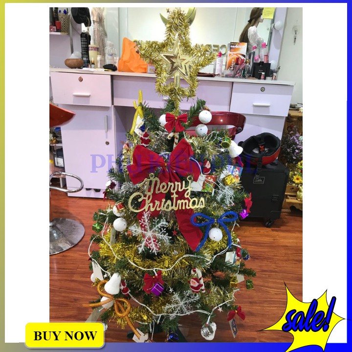 Cây Thông Noel Cao 90Cm Kèm Đồ Trang Trí