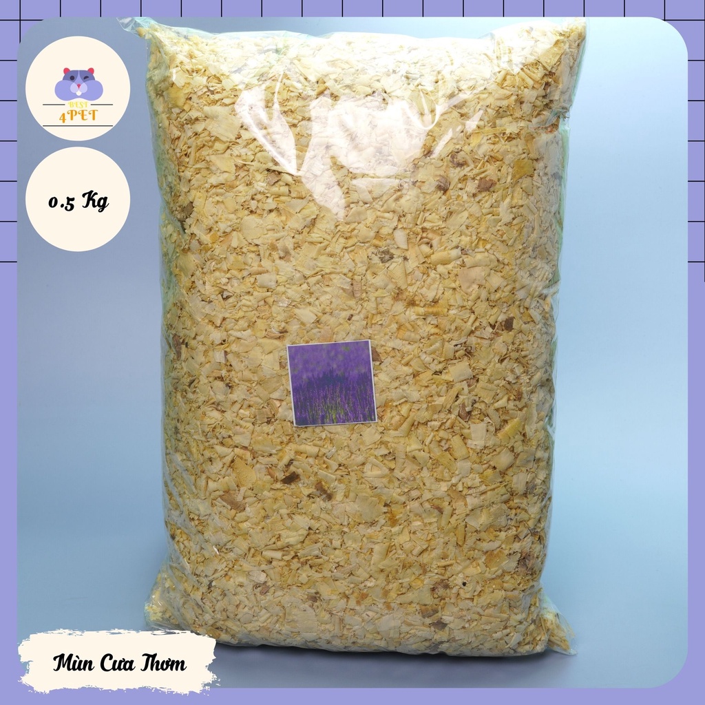 Mùn Cưa Thơm cho Hamster 500gr