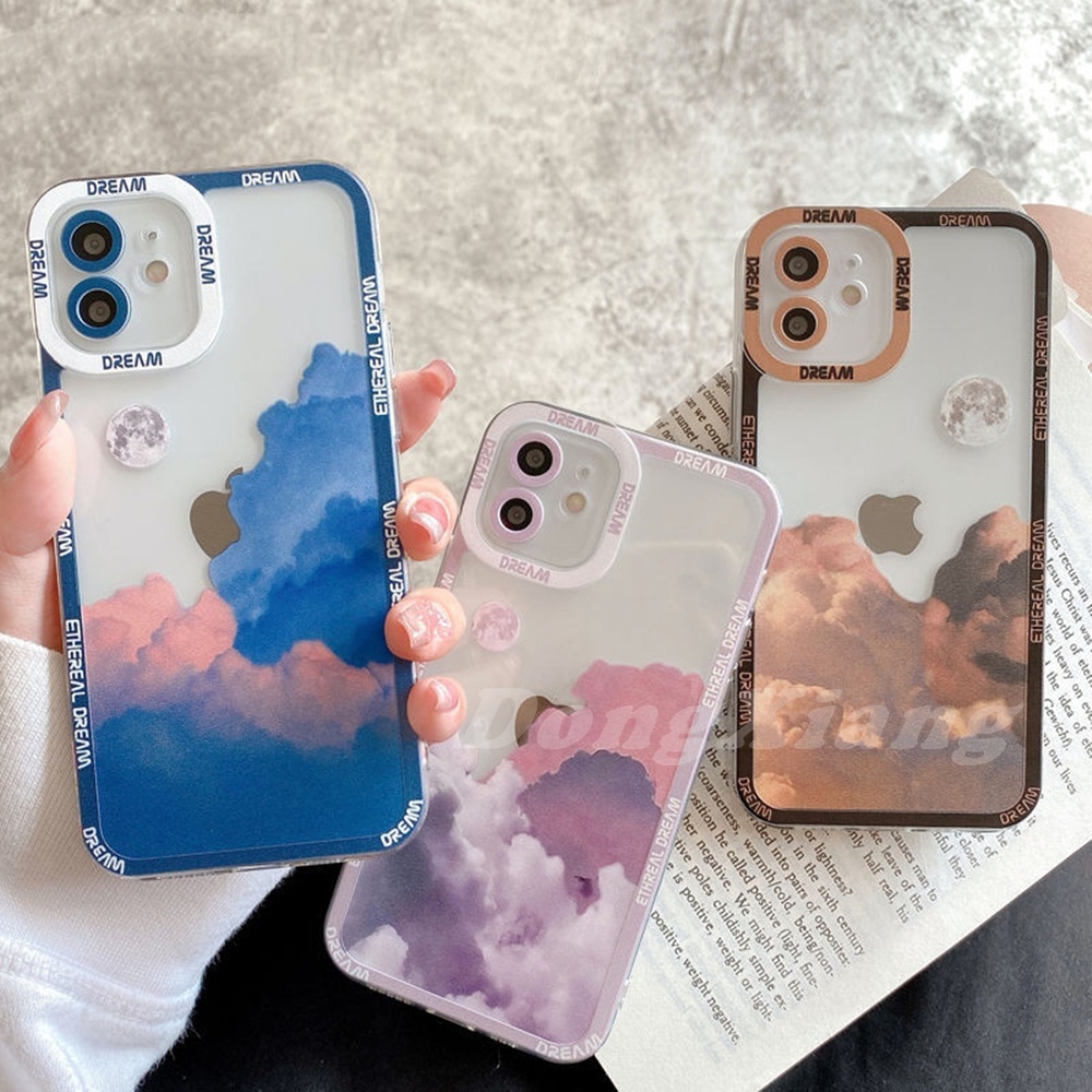 Ốp Lưng Điện Thoại Mềm Dành Cho iPhone 13 Pro Max iPhone11 iPhone12 iPhone7 8 Plus iPhoneXS XR