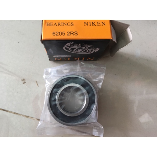 Bạc đạn xe rùa 6205 Niken