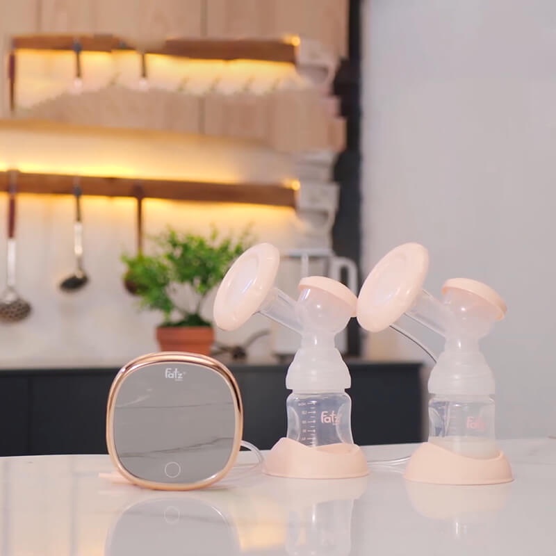 Máy Hút Sữa Điện Đôi Resonance 4 Fatzbaby Tiện Lợi Bản Nâng Cấp 👨‍👩‍👧 FREE SHIP 👨‍👩‍👧 - BẢO HÀNH 12 THÁNG