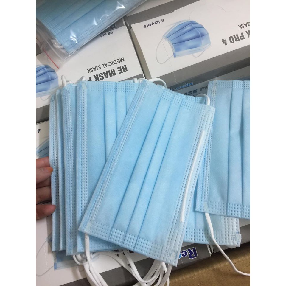 Hộp 50 khẩu trang y tế 4 lớp RE Mask Pro 4 | BigBuy360 - bigbuy360.vn