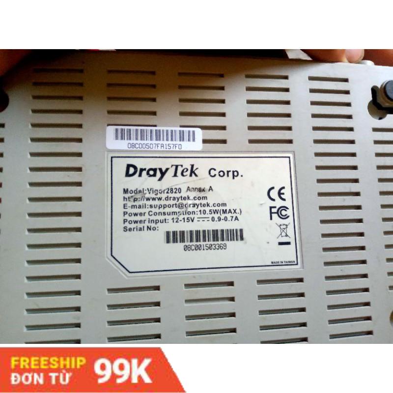 DrayTek vigor 2820 cổng giga chạy ổn định hàng đã qua sữ dụng