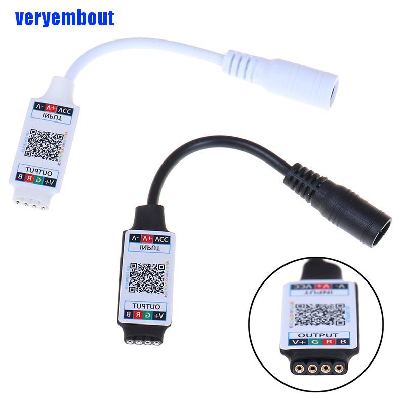 Bộ điều khiển không dây LED Bluetooth RGB 5-24V cho RGB 3528 5050 St