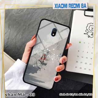 Ốp lưng kính 3D Xiaomi Redmi 8A cung hoàng đạo
