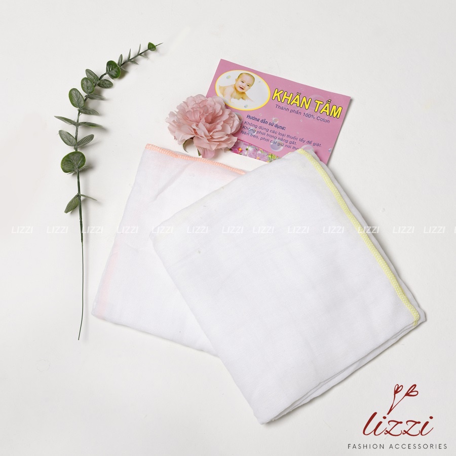 COMBO 10 Khăn Sữa 5 Lớp Cho Bé, Khăn Xô Sữa Em Bé Sơ Sinh Gồm 10 Miếng Siêu Thấm Nhật Việt Nam Chickbabyshop