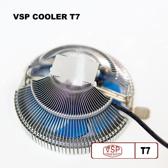 Fan Tản Nhiệt CPU LED VSP Cooler T7