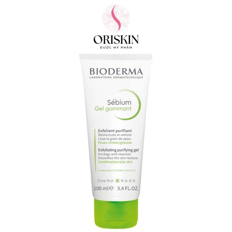 Bioderma Gel Tẩy Tế Bào Chết Dành Cho Da Dầu Mụn Bioderma Sébium Gel Gommant 100ml