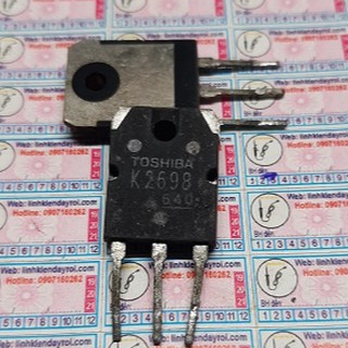 Linh kiện điện tử k2698 2sk2698 mosfet 500v 15a kênh n to-3p