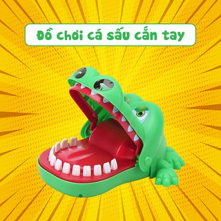 Đồ chơi giải trí cá sấu cắn tay