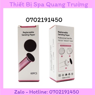 Hộp 60 miếng nhám chà gót chân, miếng nhám chà gót