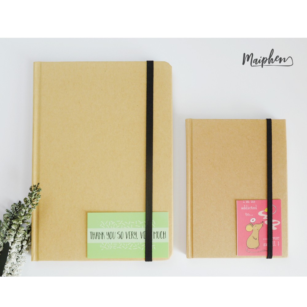 Sổ tay bìa cứng phong cách tối giản giấy dày 100gsm - sổ chấm dot/có dòng - sổ Bullet journal