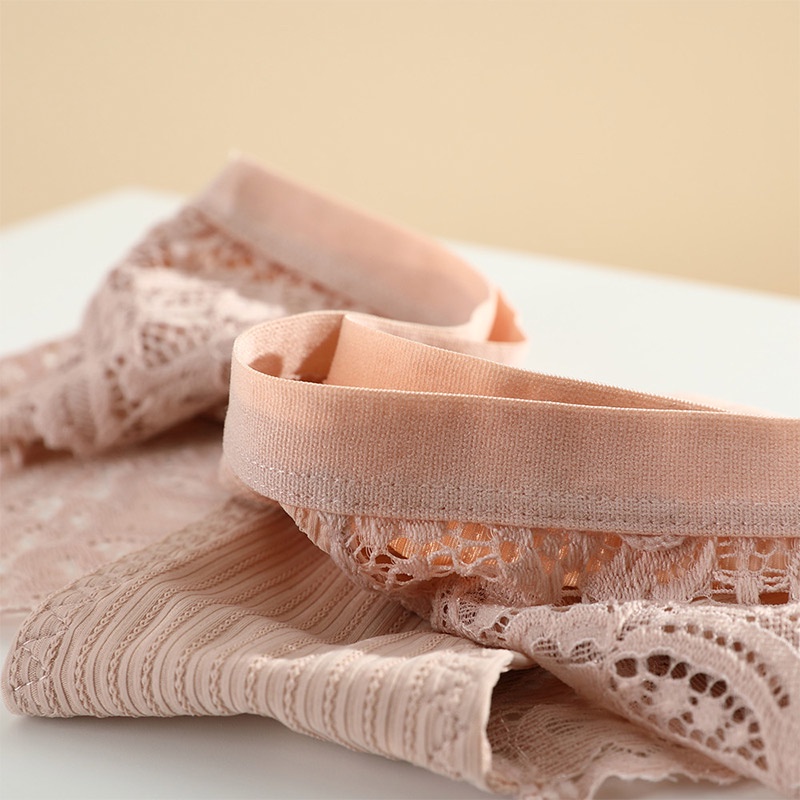 Set 3 quần lót ren ZXYOUPING xuyên thấu lưng thấp size S-XXL