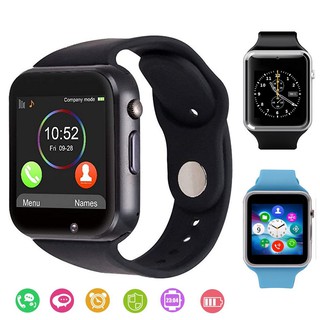 ĐỒNG HỒ THÔNG MINH SMART WATCH A1 LẮP SIM ĐIỆN THOẠI MÀU ĐEN