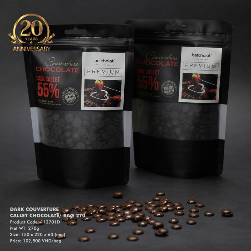 Dark Couverture Callet chocolate 270g