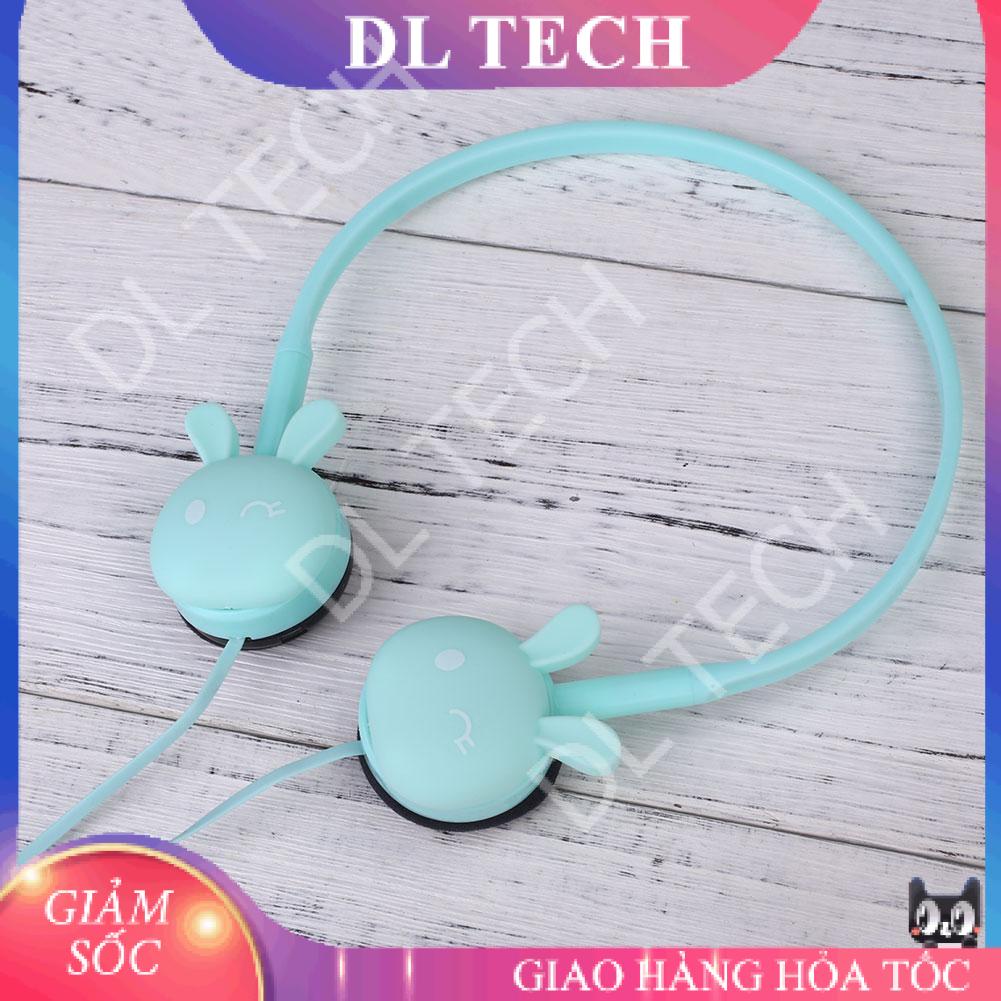 TAI NGHE KN-320 CHỤP TAI DỄ THƯƠNG CHO ĐIỆN THOẠI, MÁY TÍNH , MÁY MP3… DL TECH