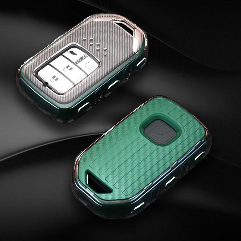 Vỏ TPU Mềm Bọc Chìa Khóa Điều Khiển Từ Xa Cho Honda CIVIC HRV JAZZ BRV CRV CITY CIVIC Odyssey Accord 2013-2017 CITY HRV BRV JAZZ CRV