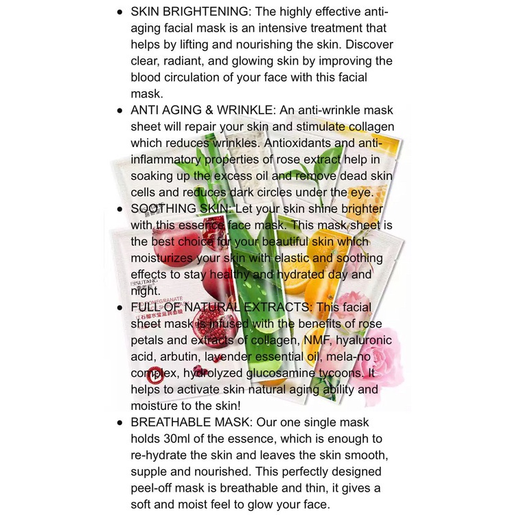 1 Mặt Nạ Dưỡng Ẩm Bisutang JP5