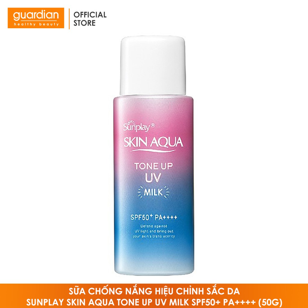 Sữa chống nắng hiệu chỉnh sắc da Sunplay Skin Aqua Tone Up UV Milk SPF50+ PA++++ (50g) | BigBuy360 - bigbuy360.vn