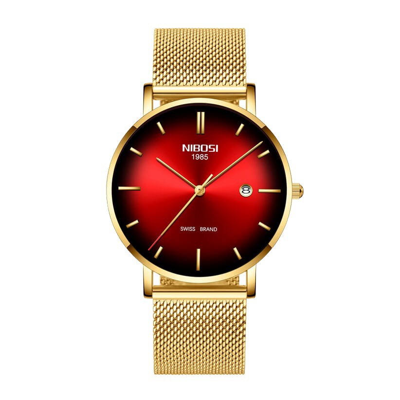 [Tặng vòng tay] Đồng hồ nam NIBOSI 1985 chính hãng NI2362.03 fullbox dây đeo cao cấp