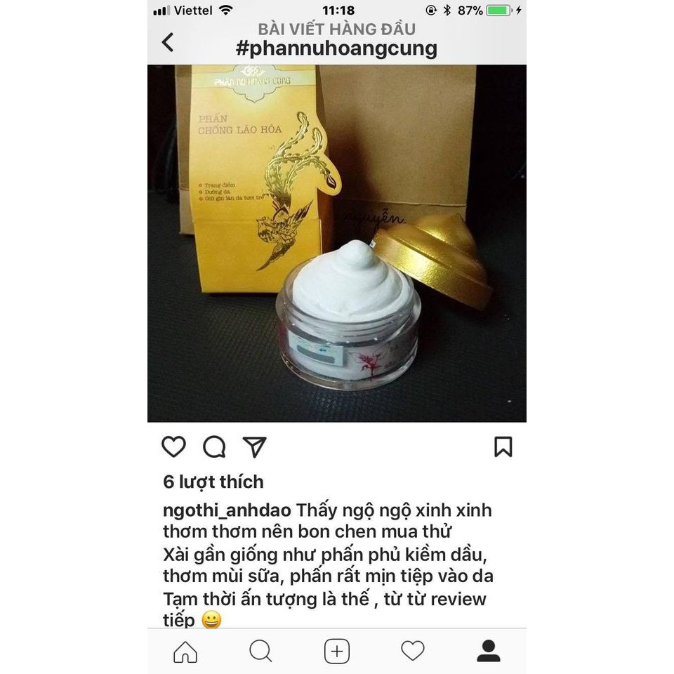 Phấn Nụ Trắng Truyền Thống Phấn Nụ Hoàng Cung 25gr | BigBuy360 - bigbuy360.vn