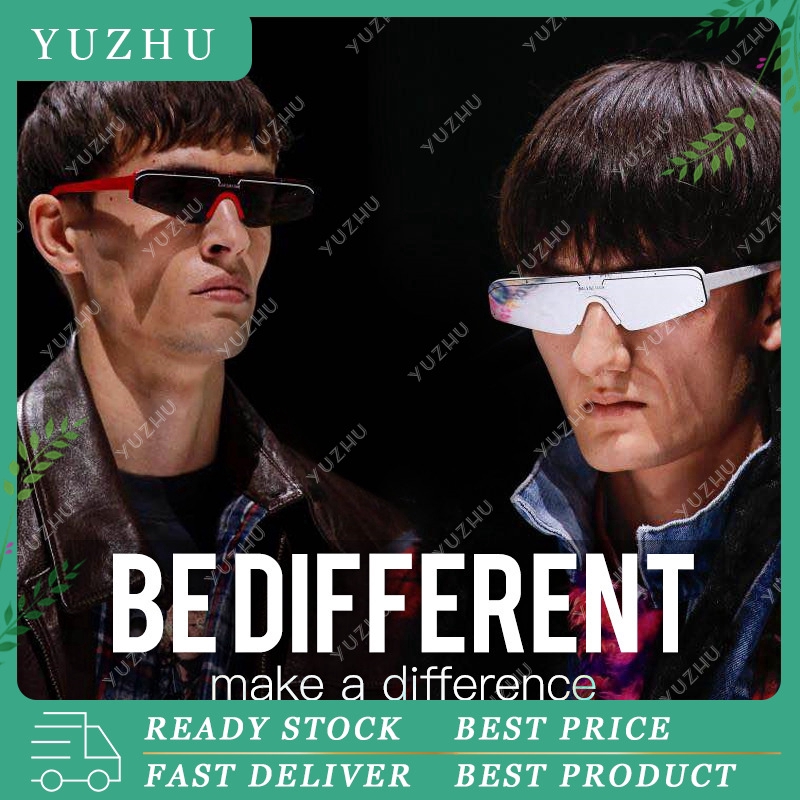 Western Style Rectangle Sunglasses Men Fashion Designer  Glasses Anti-UV400