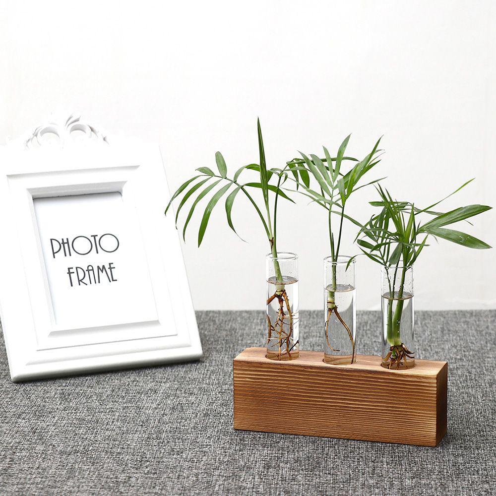 Chậu Hoa Bằng Gỗ Nghệ Thuật Phong Cách Vintage