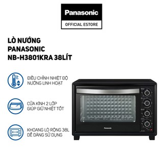 [Chính hãng - Bảo hành 1 năm] Lò Nướng Panasonic NB-H3801KRA