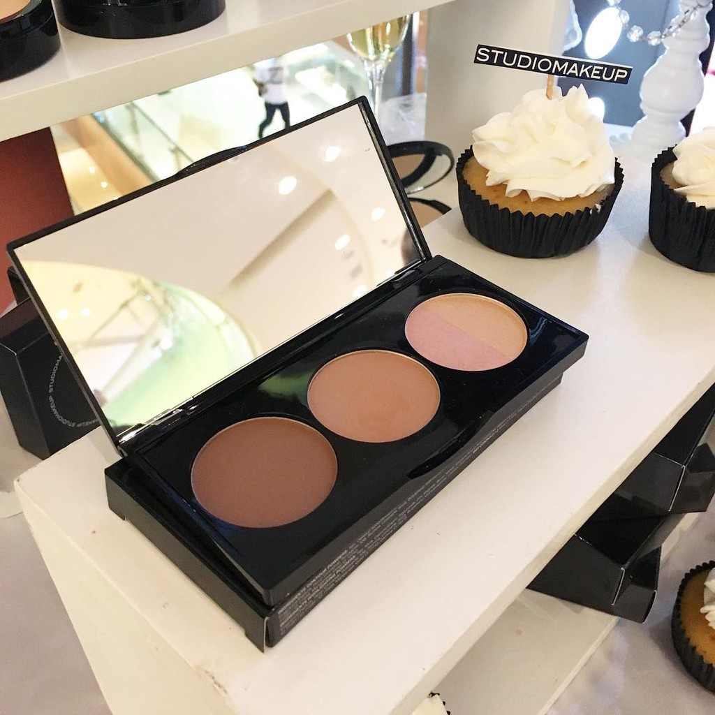 [Mã FMCGM100 - 10% đơn 500K] Tạo khối STUDIOMAKEUP FACE SCULPTING & HIGHLIGHTING PALETTE SFS-01 | BigBuy360 - bigbuy360.vn