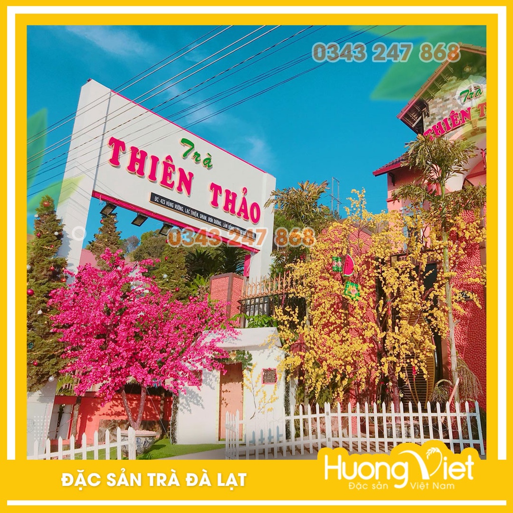 Trà sâm dứa Thiên Thảo 60gr, trà tiên Đà Lạt, trà đá miền Nam, trà Lâm Đồng, Vietnamese green tea | BigBuy360 - bigbuy360.vn