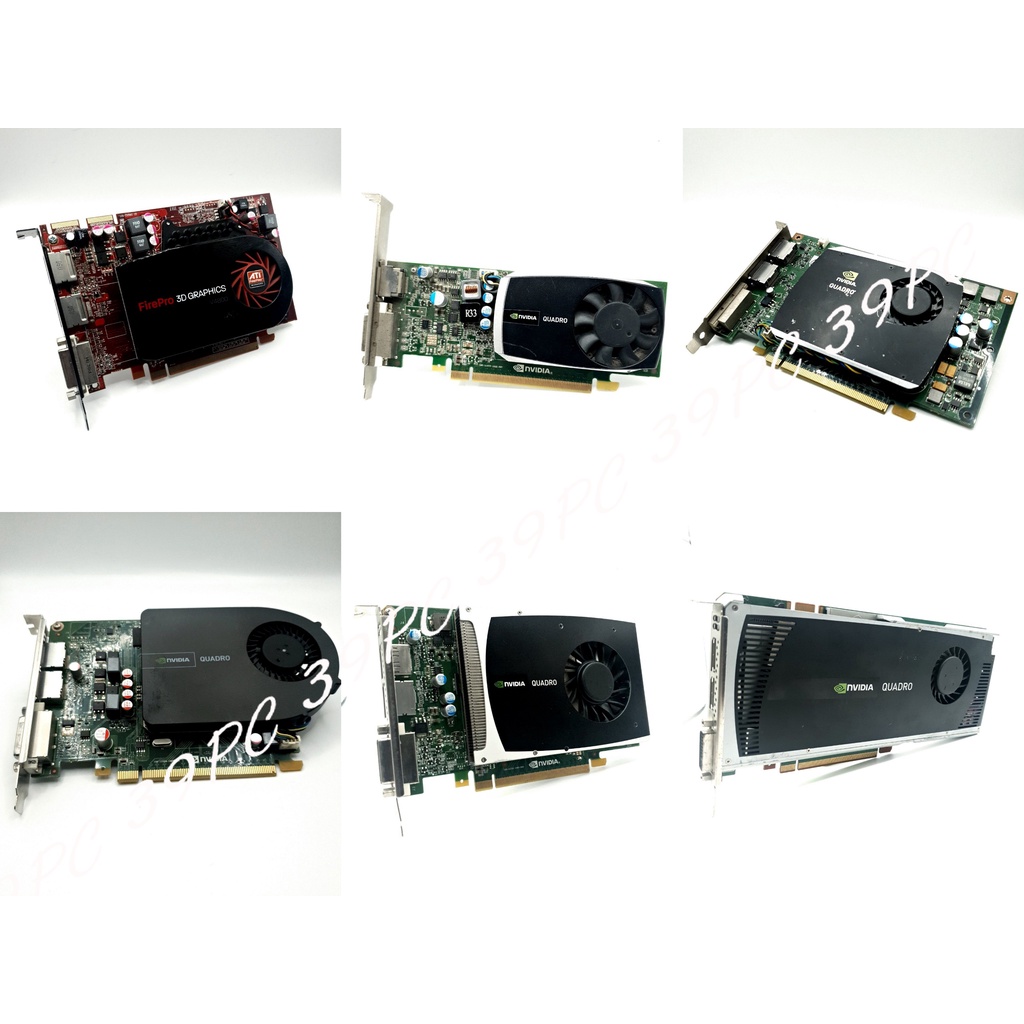 [Gì Cũng Rẻ] Card Màn Hình Chuyên Đồ Họa Quadro fx580, Quadro 600, Quadro 2000, Quadro 4000