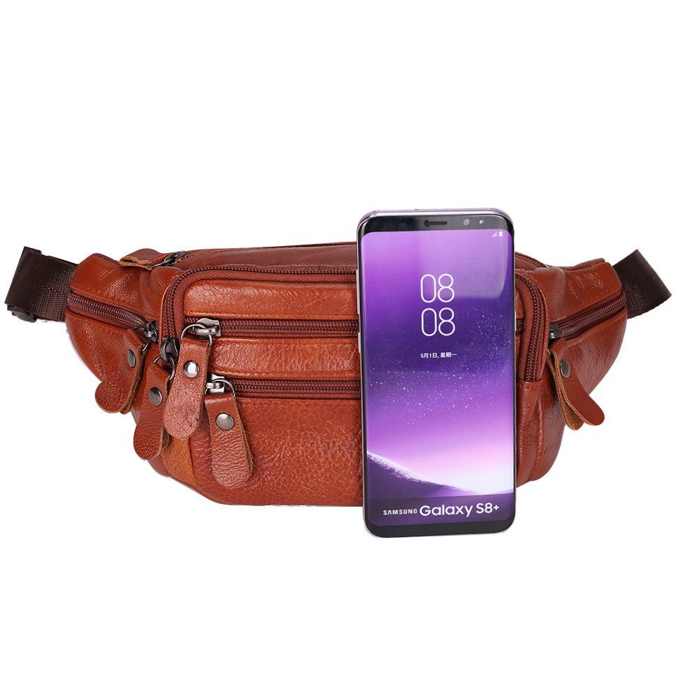 Túi đeo chéo thể thao bằng da đa năng thời trang cho nam | BigBuy360 - bigbuy360.vn