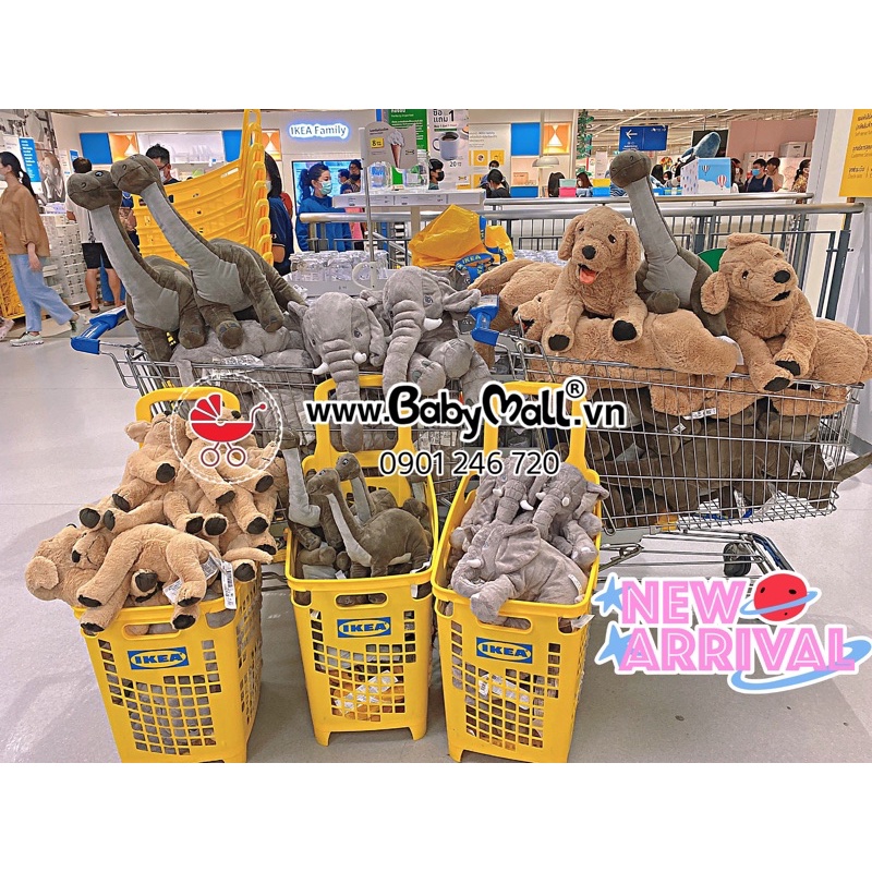 Gấu bông IKEA chính hãng pick up Thailand store