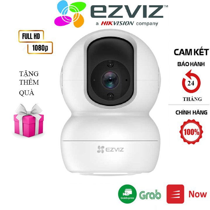 Camera Wifi EZVIZ_TY2_1080P_ Đàm Thoại 2 Chiều , Hình ảnh ĐẸP, LOA TO ,Phát hiện chuyển động - Bảo Hành 24 Tháng