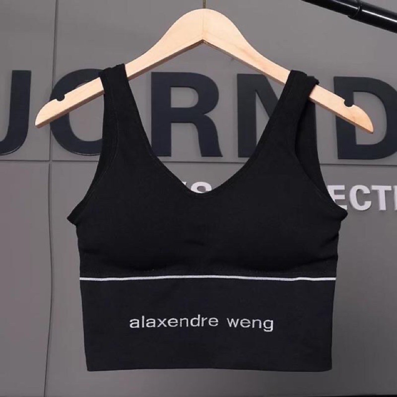 Áo bra gym yoga bra thể thao dáng crotop hàng xịn giá rẻ alaxendre weng (BR_Weng)
