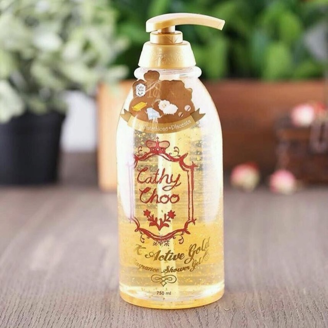 SỮA TẮM CATHY CHOO vàng 24k Active Gold Fragrance Shower Gel