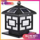 [ Đại Hạ Giá ]  Đèn Trụ Cổng Năng Lượng Mặt Trời NBKcoSolar Light - Cực Đẹp - Bảo Hành 24 Tháng Chính Hãng  [ Sale off ]