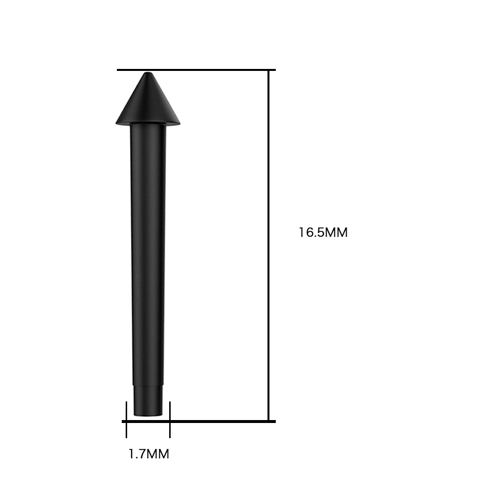 Bộ 3 Đầu Bút Cảm Ứng Stylus 2H Cho Microsoft Surface Pro 2017 7 6 5 4 Book/Studio/Go 1 2