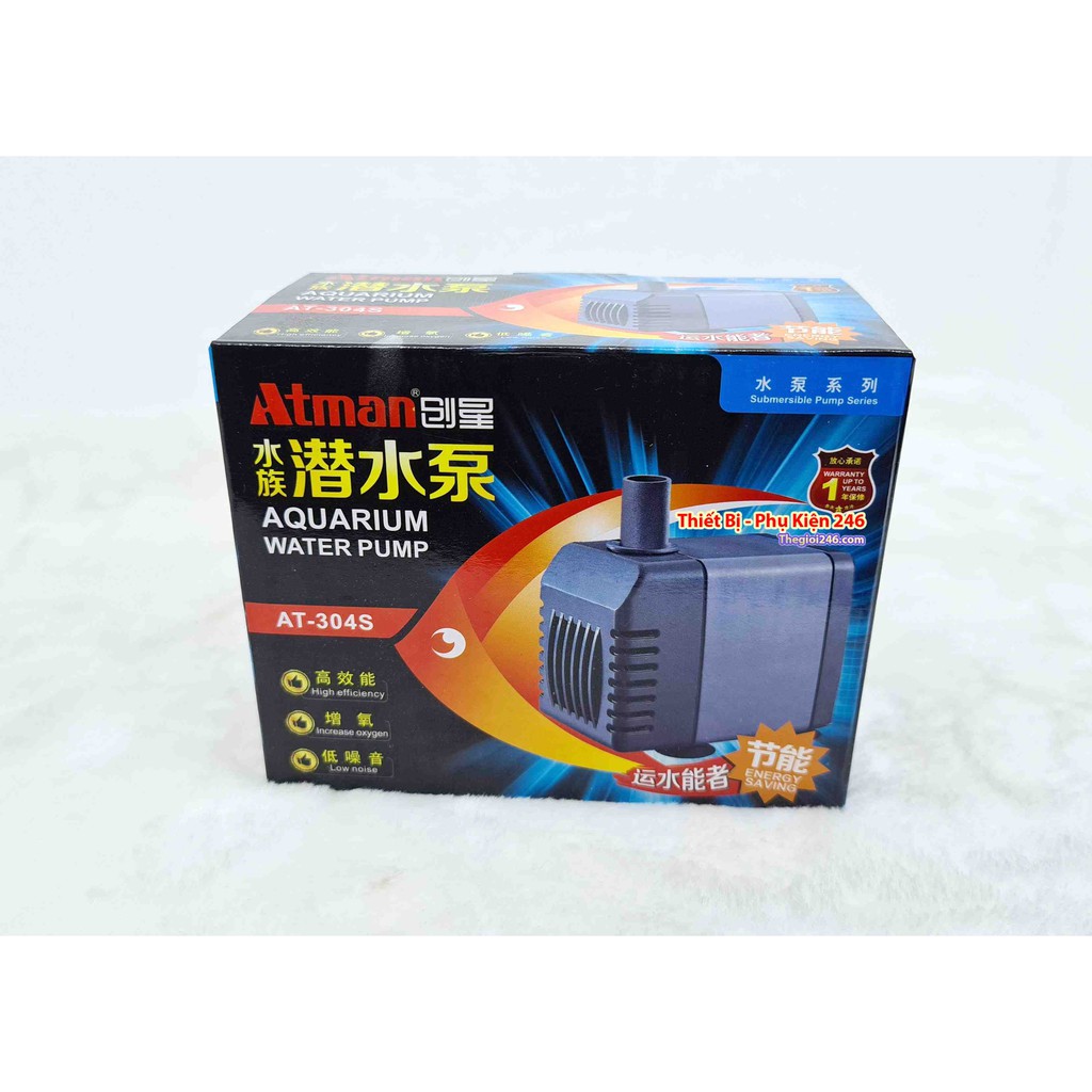 Atman AT-304S Máy bơm nước bể cá atman 304 hồ cá cảnh Atman 304s