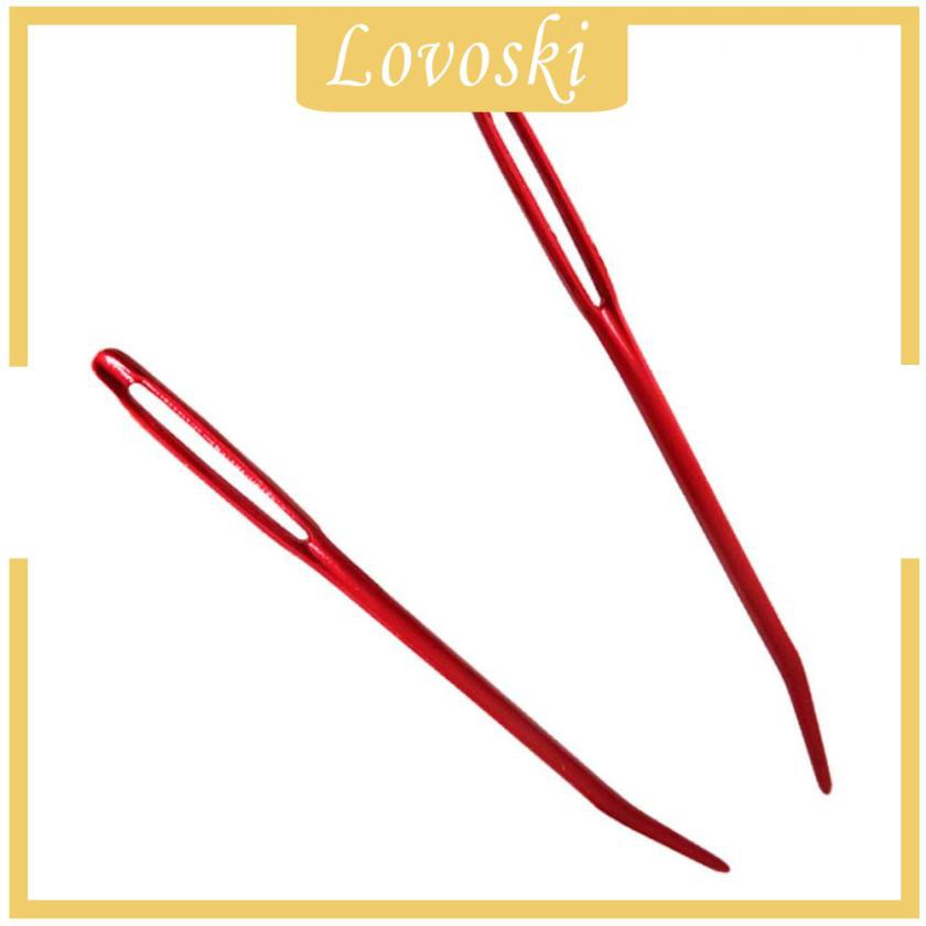 [Lovoski] Set 2 Kim Móc Đan Len Mắt To Bằng Nhôm