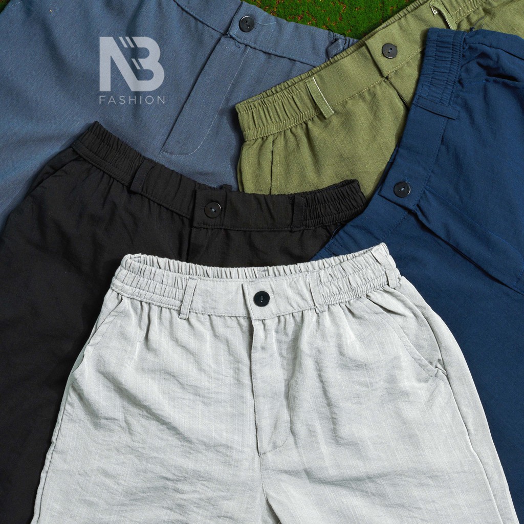 Quần Ngố Nam, Quần Short Nam, 💖FREESHIP💖, Chất Đũi Xước Mềm Mát, Vải Loại 1 Bao Đẹp [NB Fashion] | BigBuy360 - bigbuy360.vn