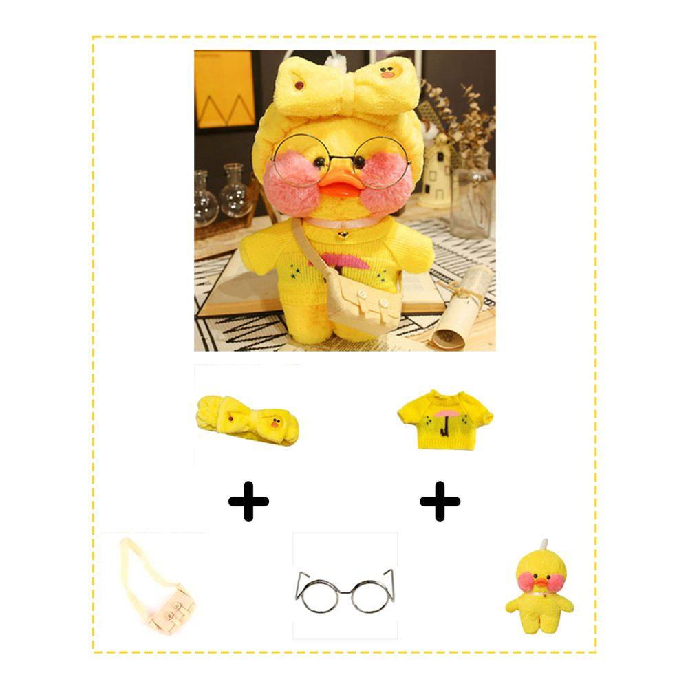 Vịt Nhồi Bông 30cm Hoạt Hình Dễ Thương