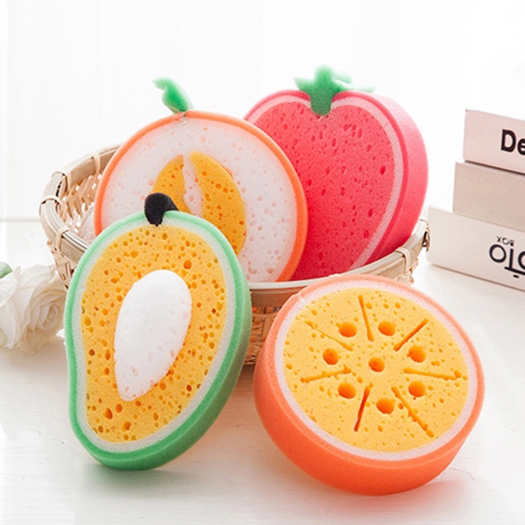 Miếng mút rửa chén hình trái cây siêu cute - GIAO NGẪU NHIÊN AUG065