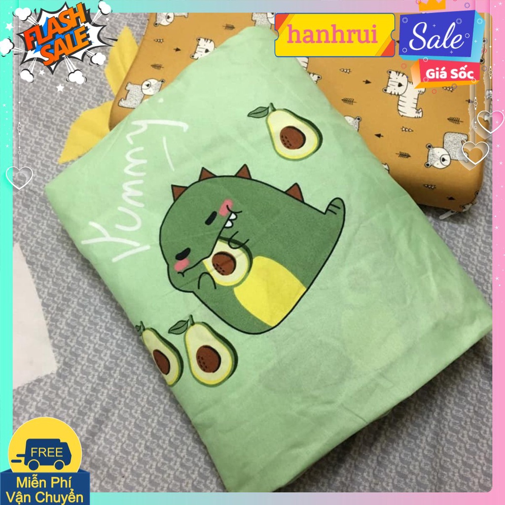 [Bộ ga gối hcm]Bộ ga gối 3 món, gồm 1 ga 2 vỏ gối nằm,vải cotton poly,Mẫu BGG764