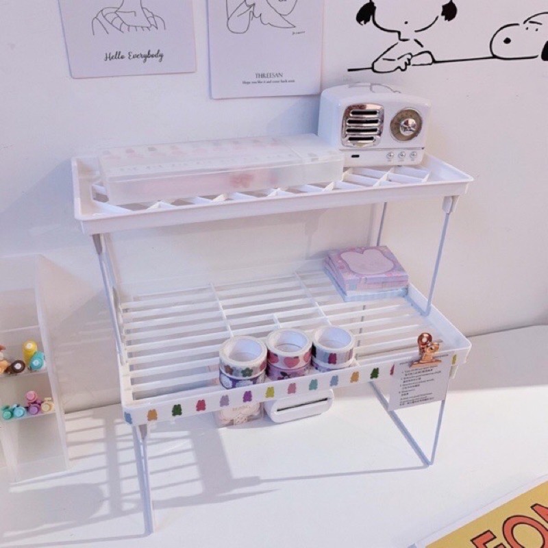 Kệ gấp gọn để phụ kiện/dụng cụ học tập