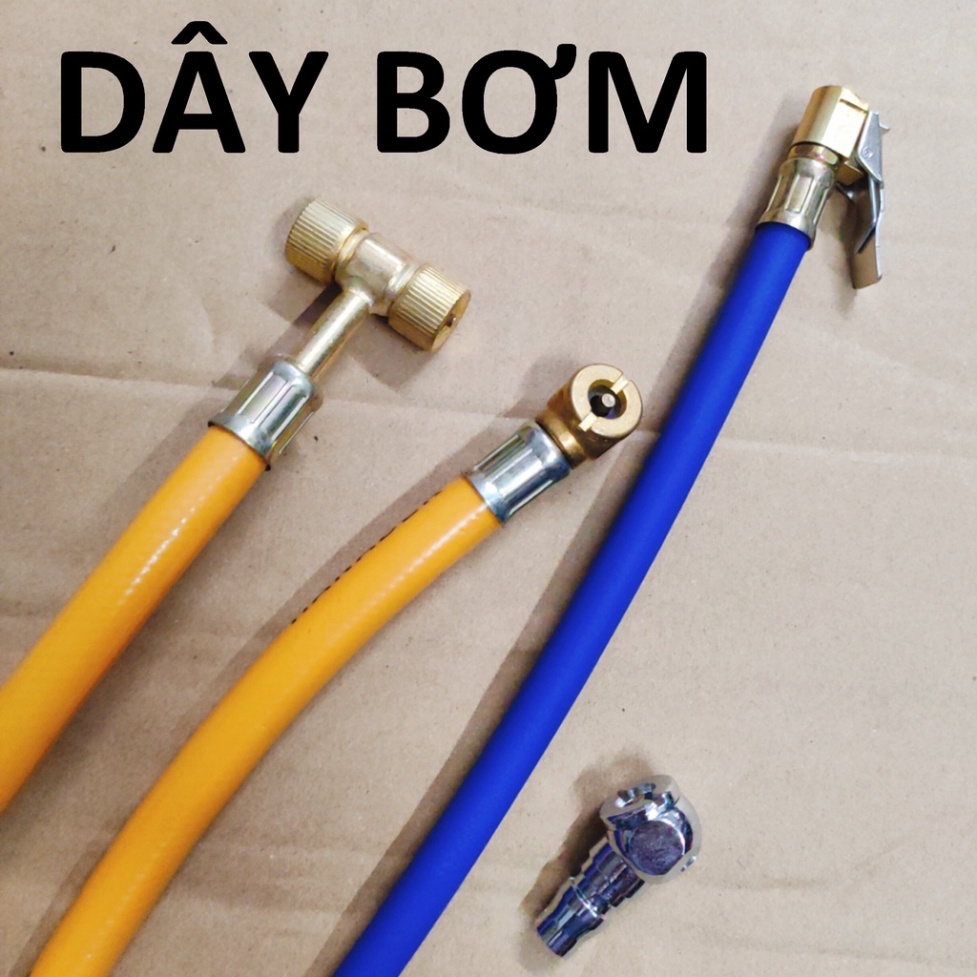 Đầu Bơm Lốp Nối Nhanh Cho Xe Máy, Xe Đạp