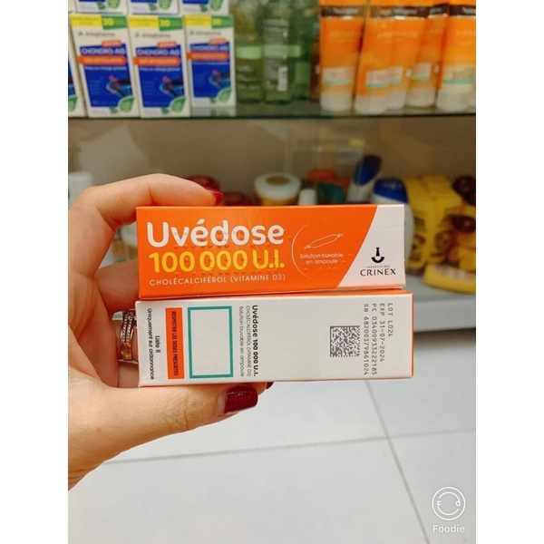 Ống Vitamin D3 Uvedose Liều Cao 100000 UI Của Pháp